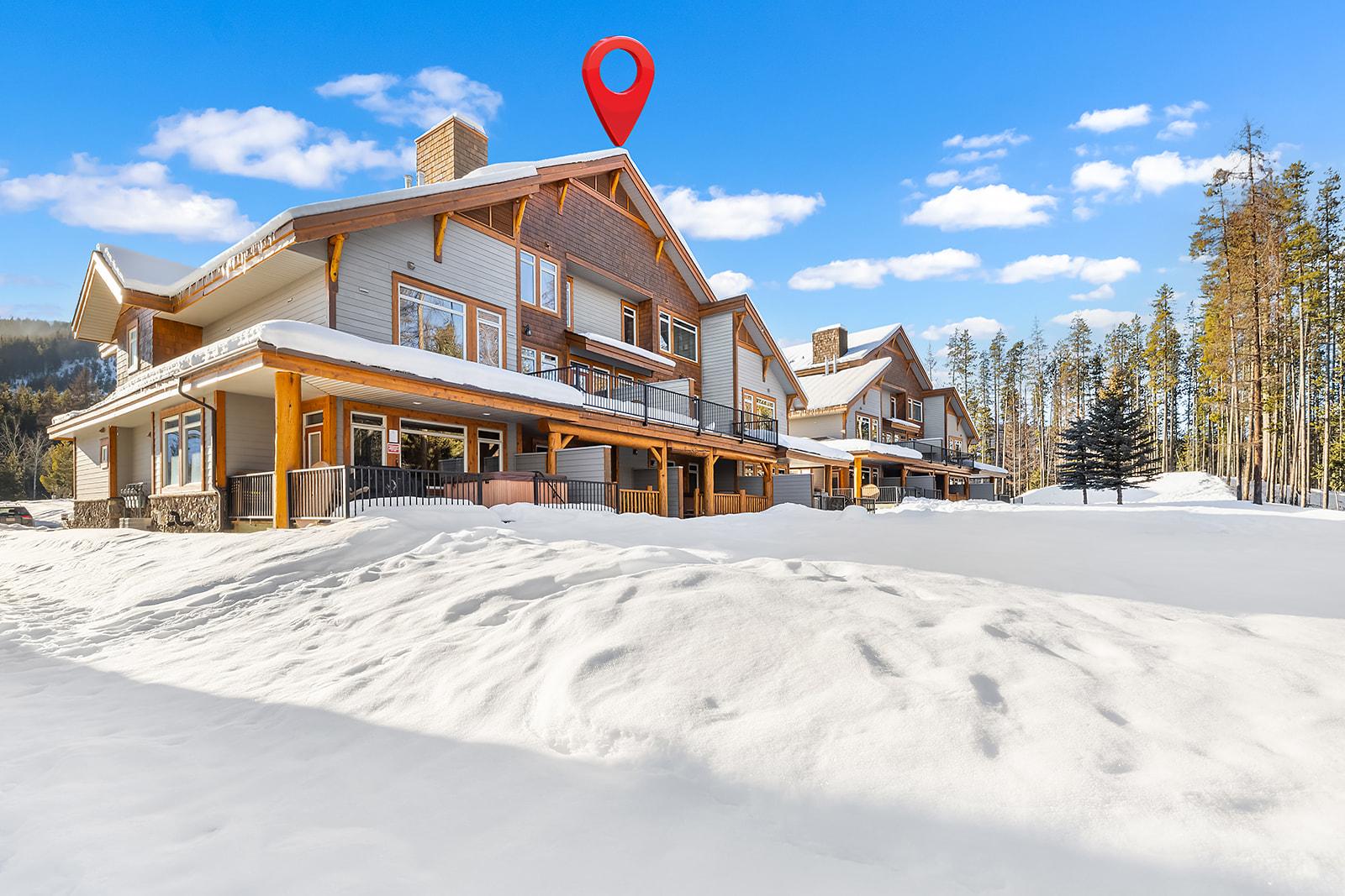 J2-D-1351 Gerry Sorensen Way, Kimberley, BC - Outdoor With Deck Patio Veranda