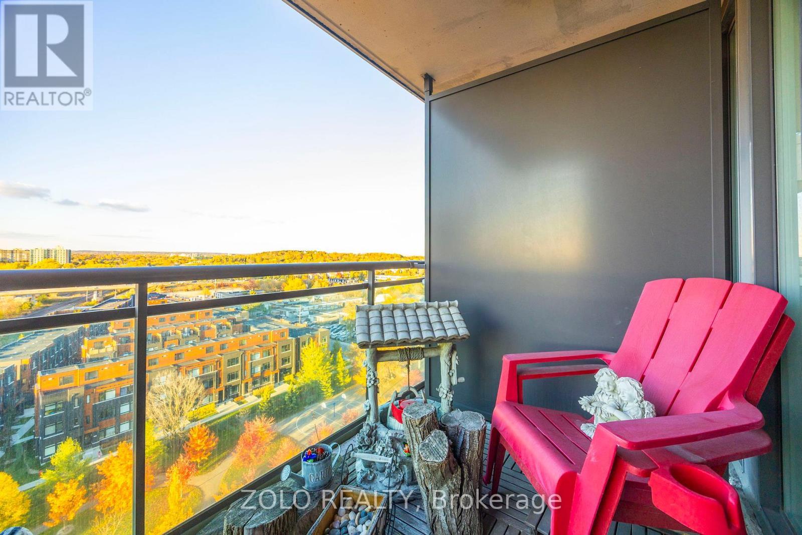 1212 - 350 Red Maple Road, Richmond Hill, ON - Outdoor With Balcony With View With Exterior