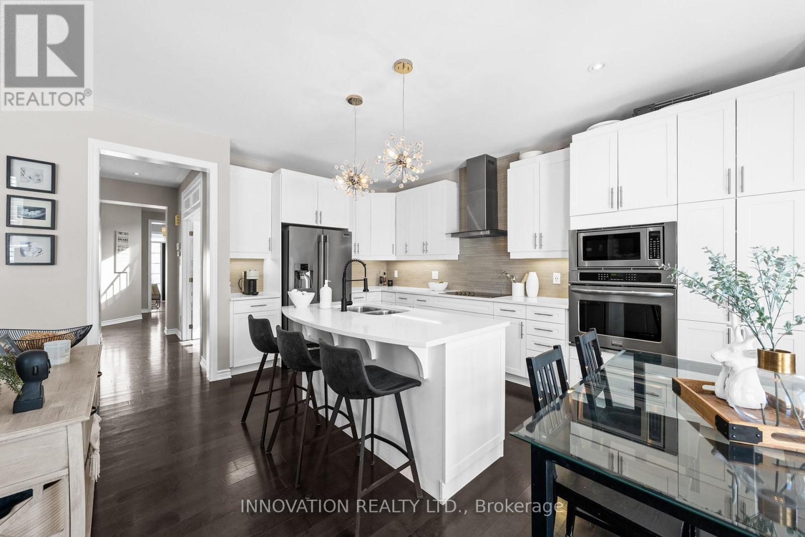 304 Eucalyptus Circle, Ottawa, ON - Indoor Photo Showing Kitchen With Stainless Steel Kitchen With Upgraded Kitchen