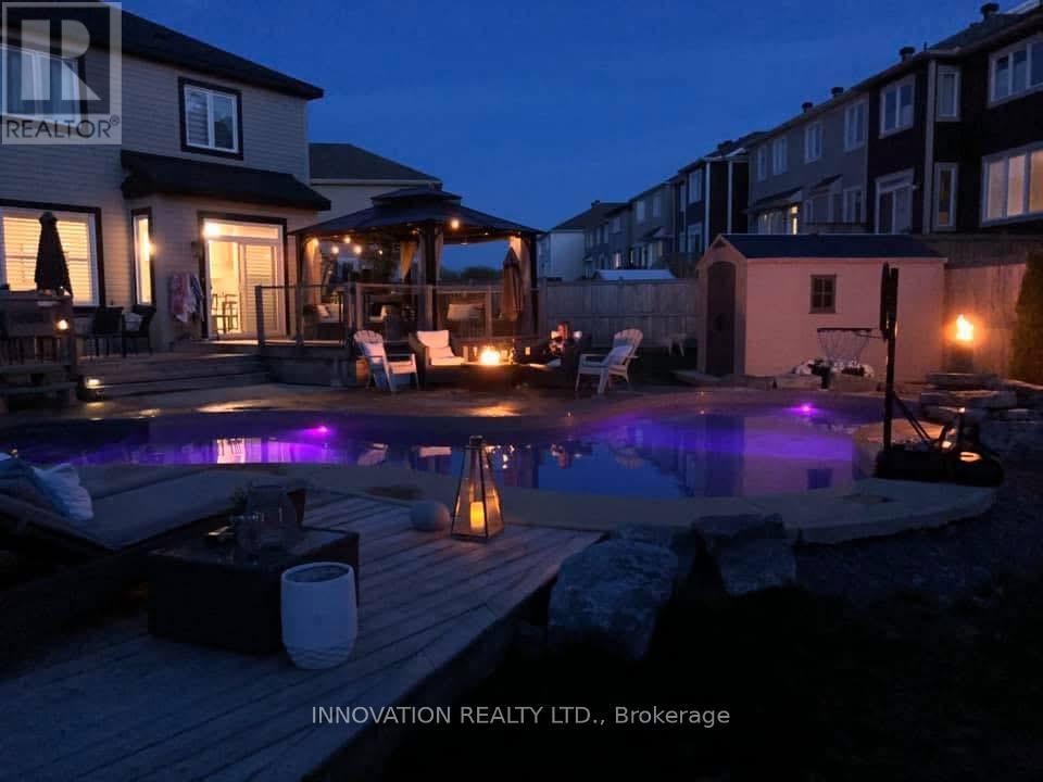 304 Eucalyptus Circle, Ottawa, ON - Outdoor With In Ground Pool