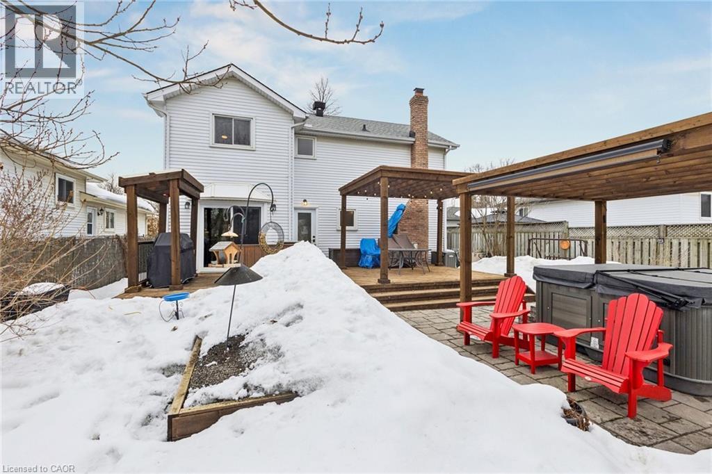 31 Cedar Crest Street, Kitchener, ON - Outdoor With Deck Patio Veranda