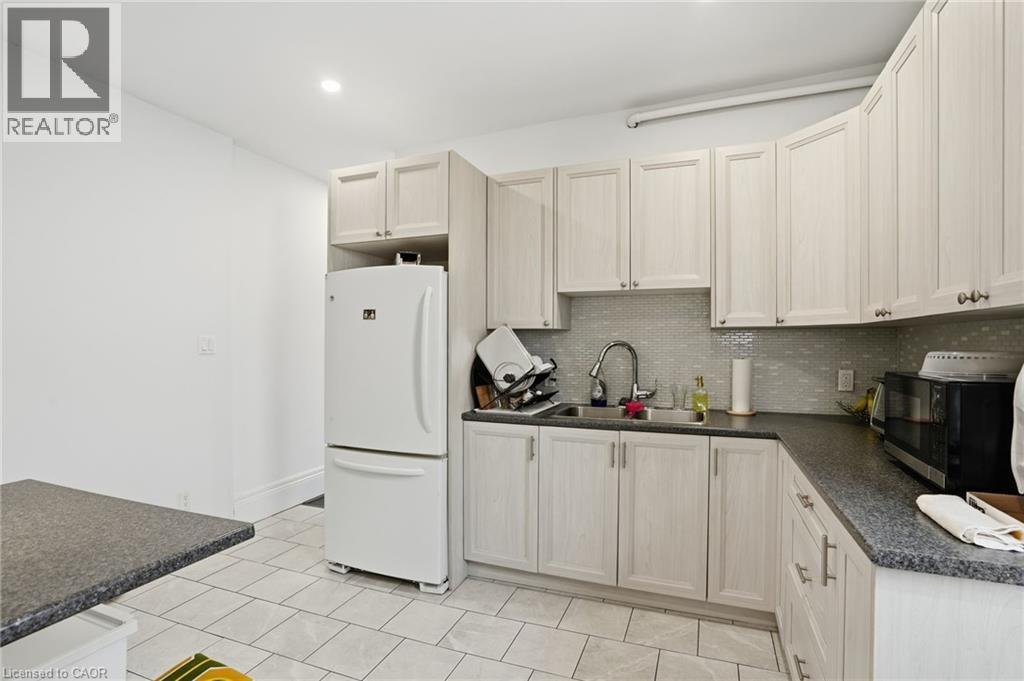 2nd floor - Unit 2 - 147 Emerald Street S, Hamilton, ON - Indoor Photo Showing Kitchen With Double Sink