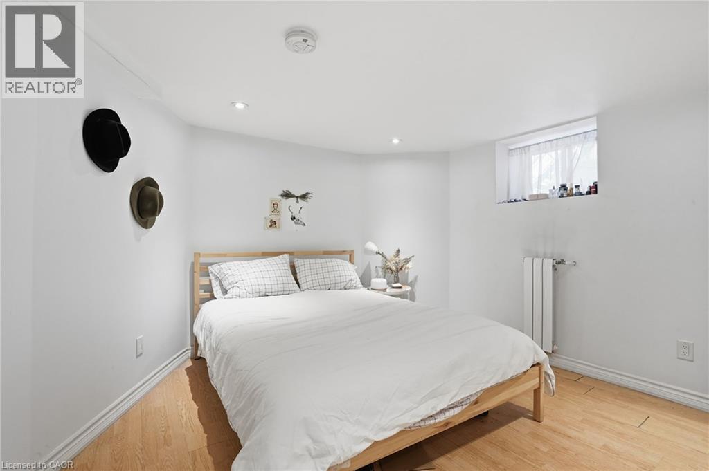 basement - Apt 4 - 147 Emerald Street S, Hamilton, ON - Indoor Photo Showing Bedroom