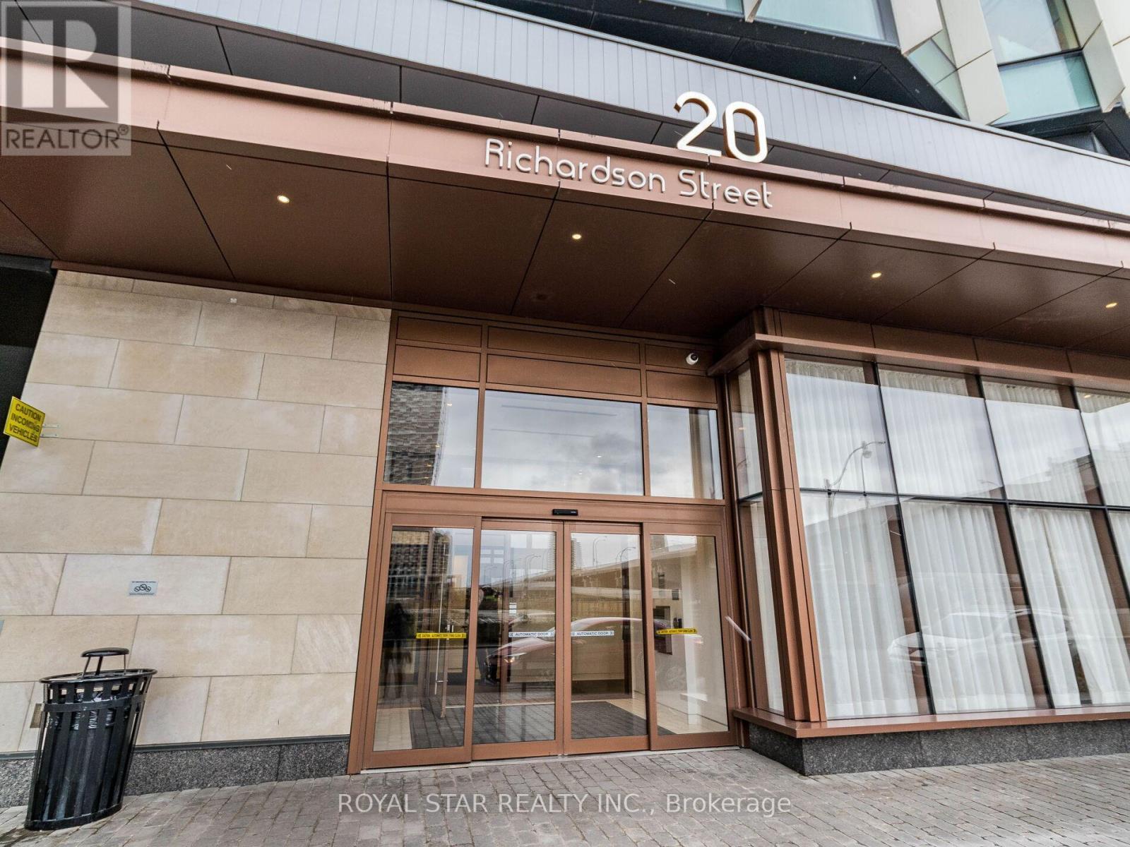 1305 - 20 Richardson Street, Toronto, ON - With Exterior