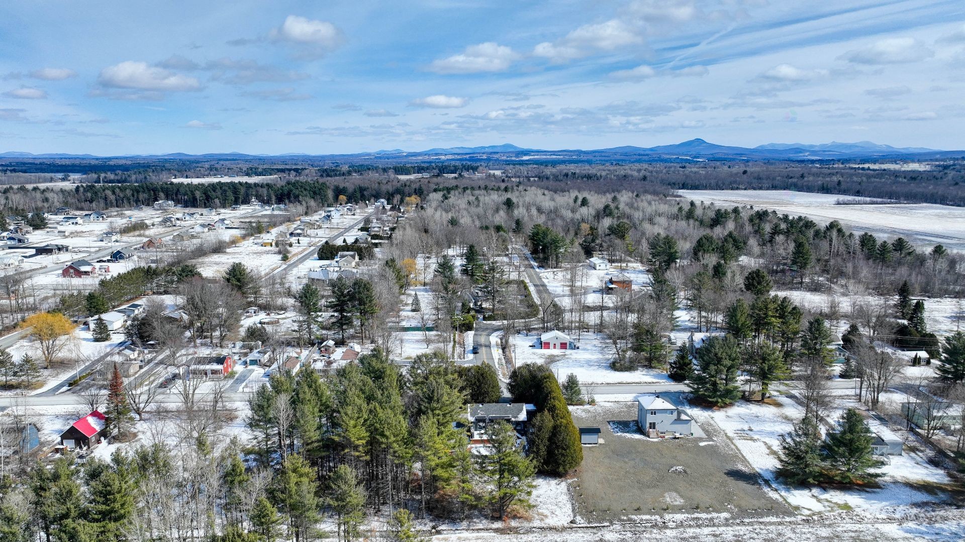 Photo aérienne - 773 Ch. Maurice, Bedford - Canton, QC - Outdoor With View