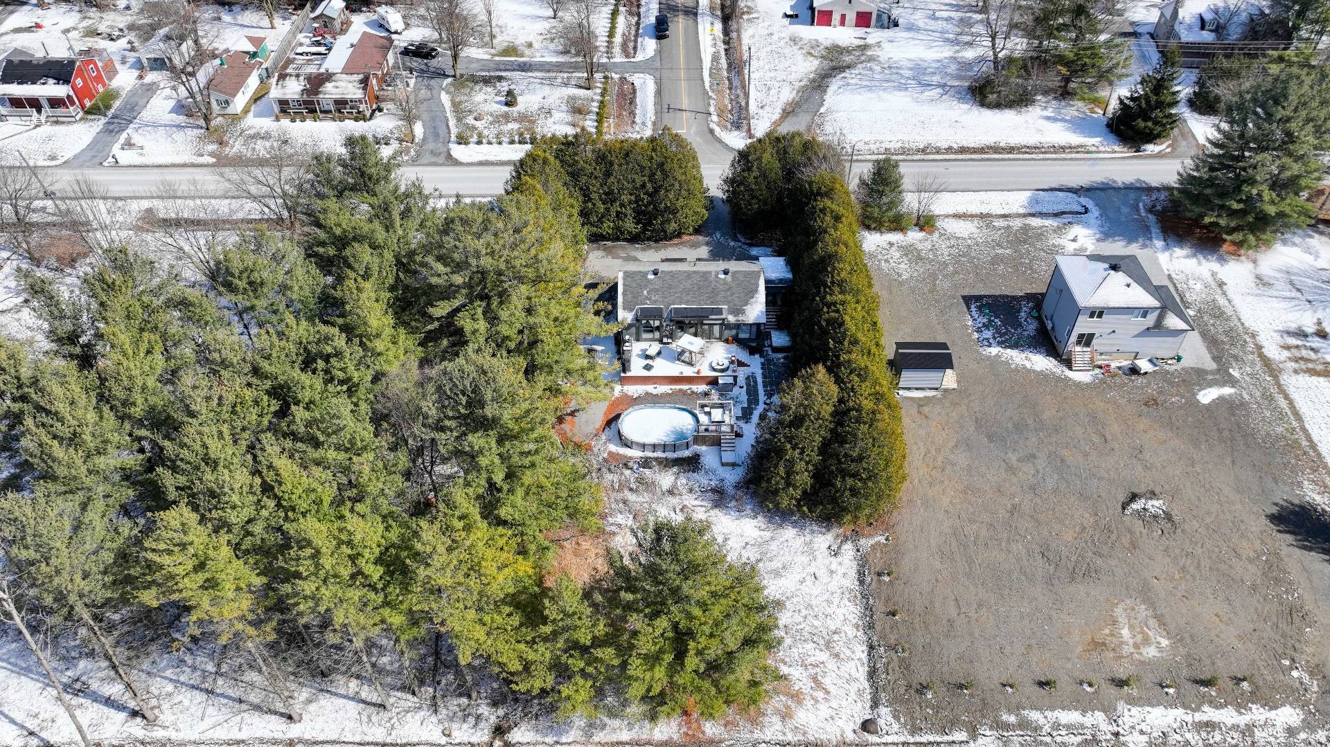 Photo aérienne - 773 Ch. Maurice, Bedford - Canton, QC - Outdoor With View