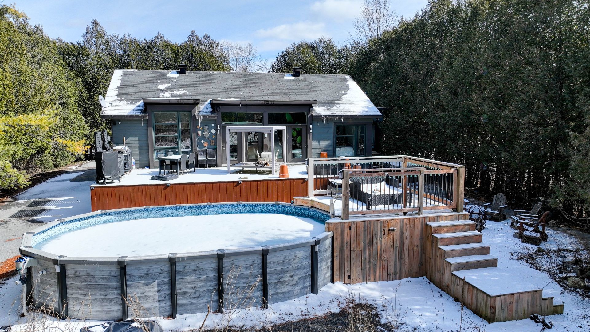Photo aérienne - 773 Ch. Maurice, Bedford - Canton, QC - Outdoor