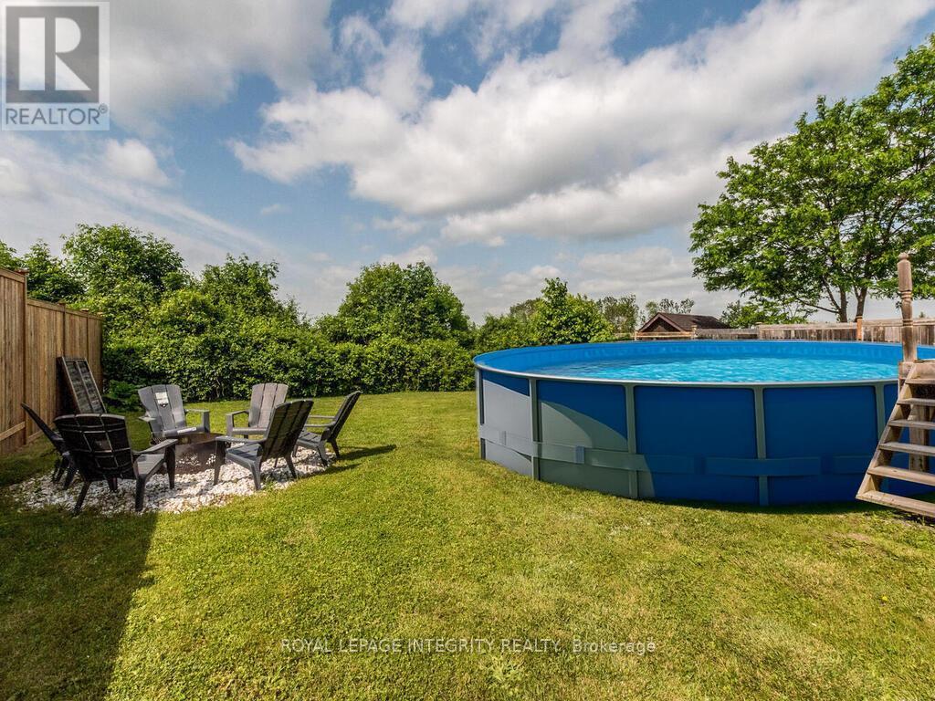 111 Comba Drive, Carleton Place, ON - Outdoor With Above Ground Pool With Backyard