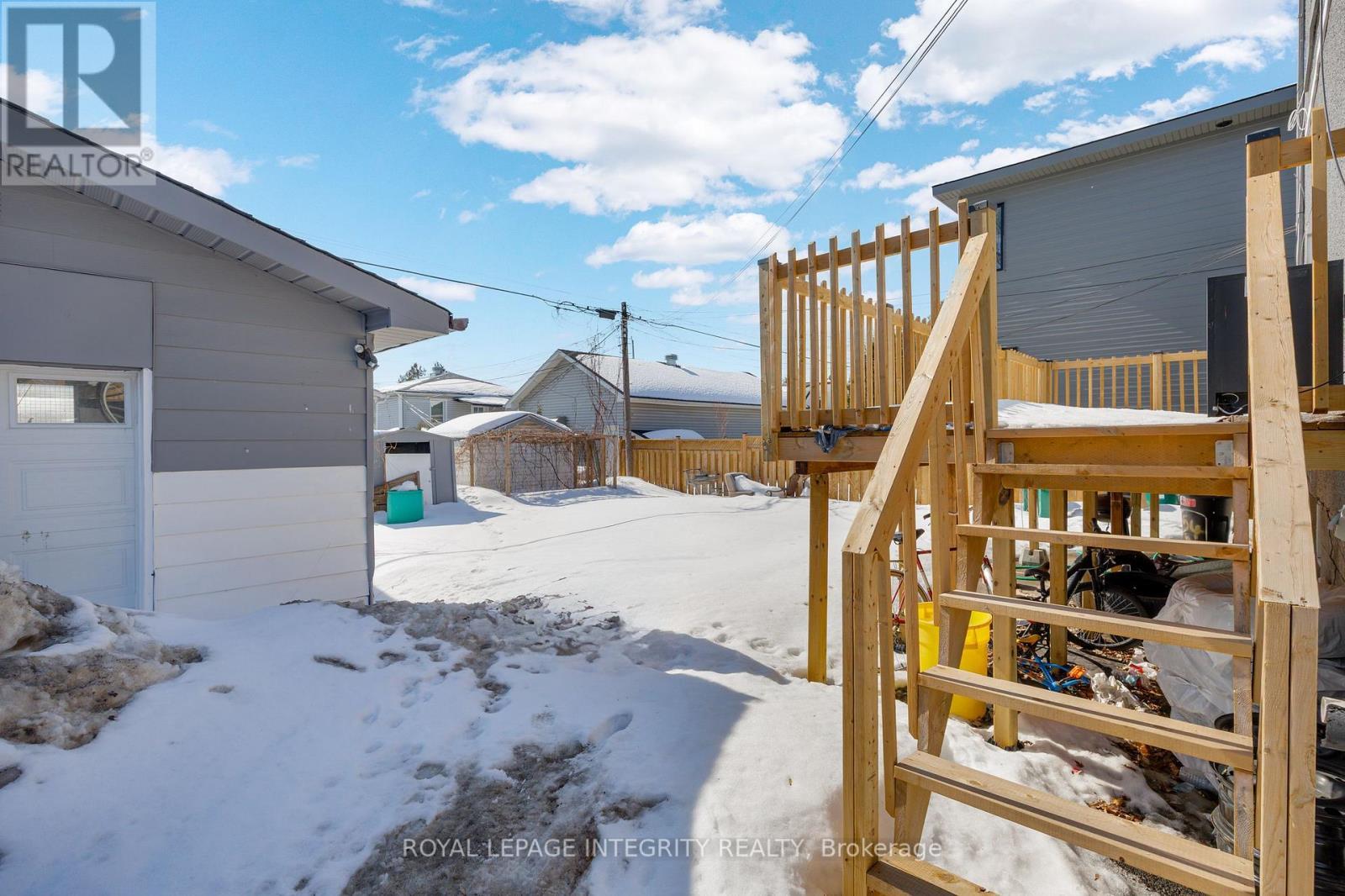 Backyard - 154 Columbus Avenue, Ottawa, ON - Outdoor With Exterior