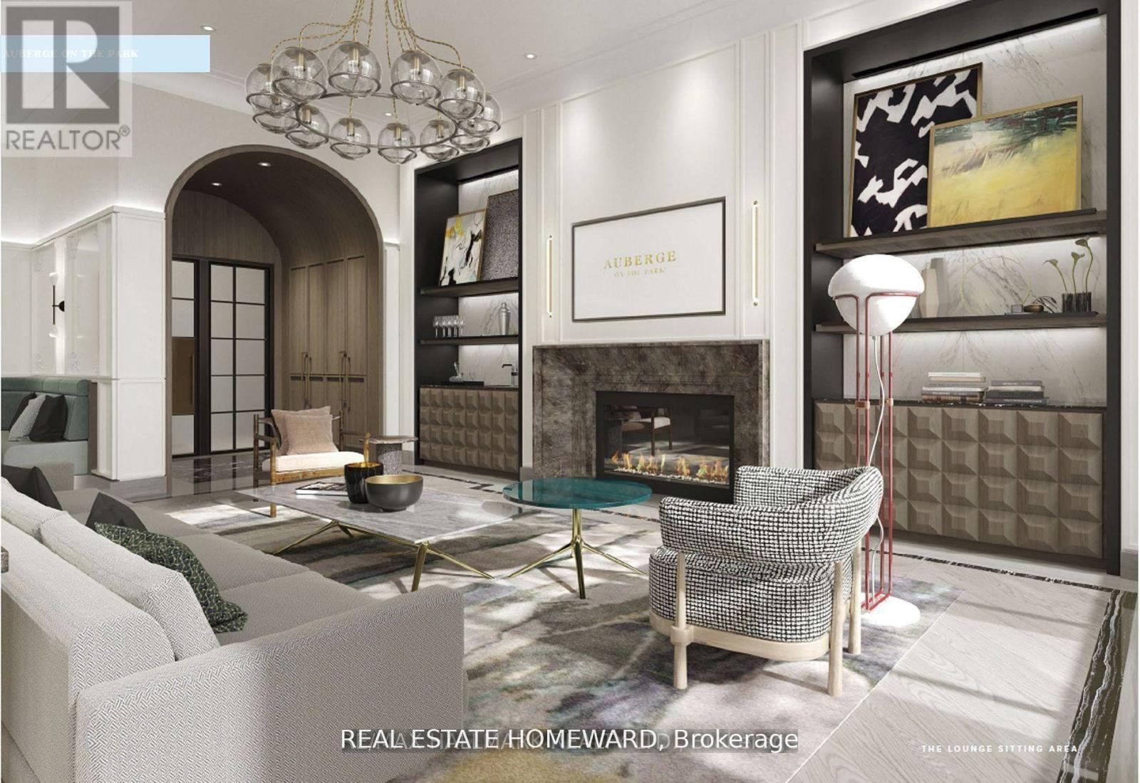 2039 - 20 Inn On The Park Drive, Toronto, ON - Indoor With Fireplace