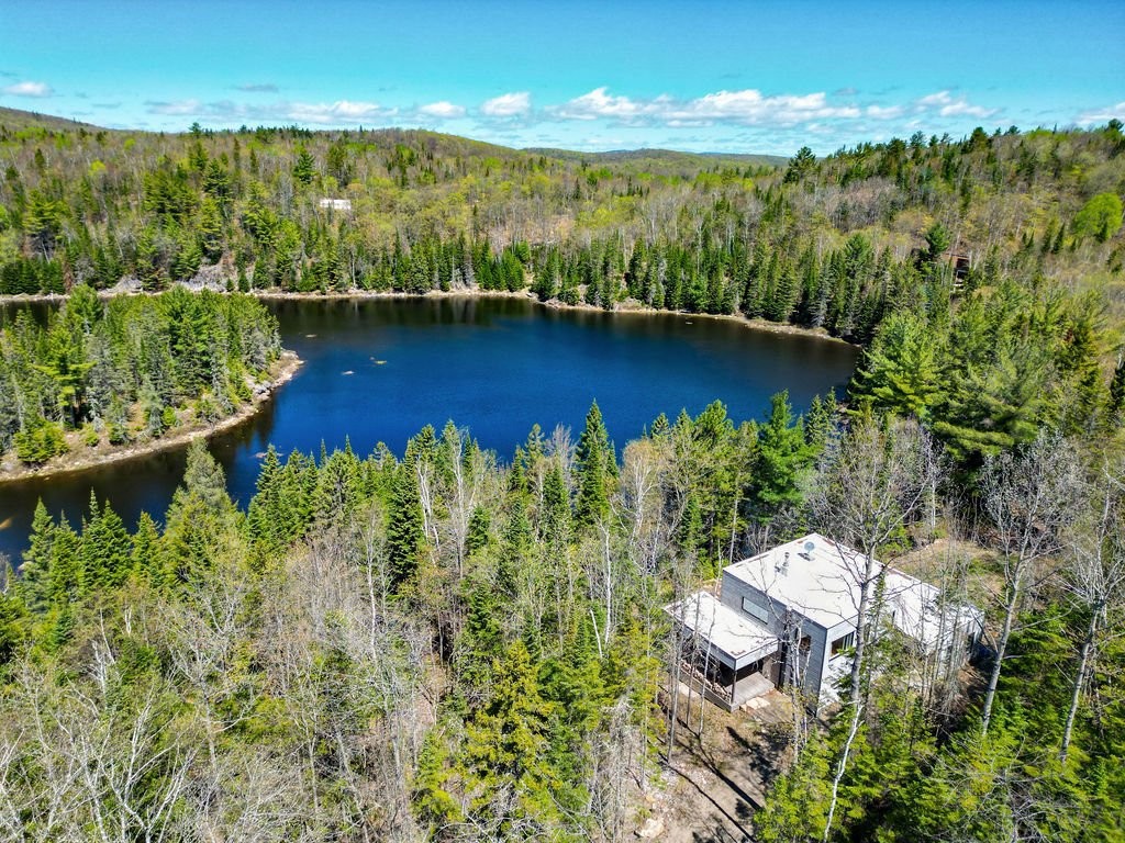 Photo aérienne - 25 Ch. Des Perséides, Sainte-Béatrix, QC - Outdoor With Body Of Water With View