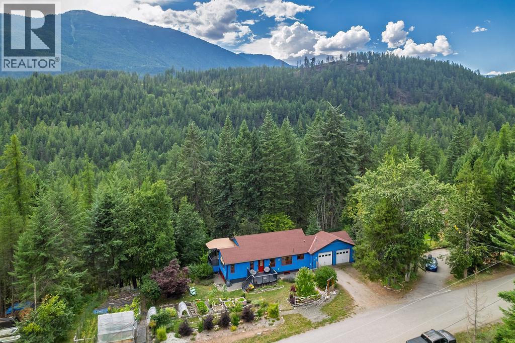 6051 Pine Ridge Road, Kaslo, BC - Outdoor With View