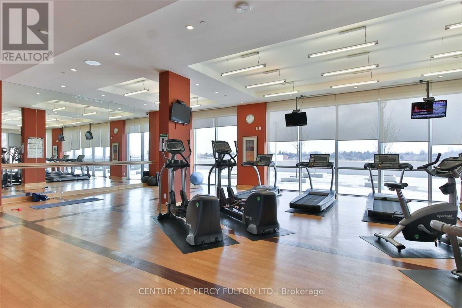 314 - 181 Village Green Square, Toronto, ON - Indoor Photo Showing Gym Room