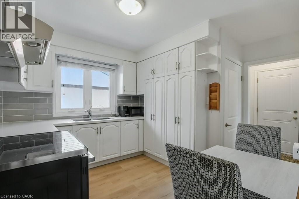 111 Castlefield Drive, Hamilton, ON - Indoor Photo Showing Kitchen With Double Sink