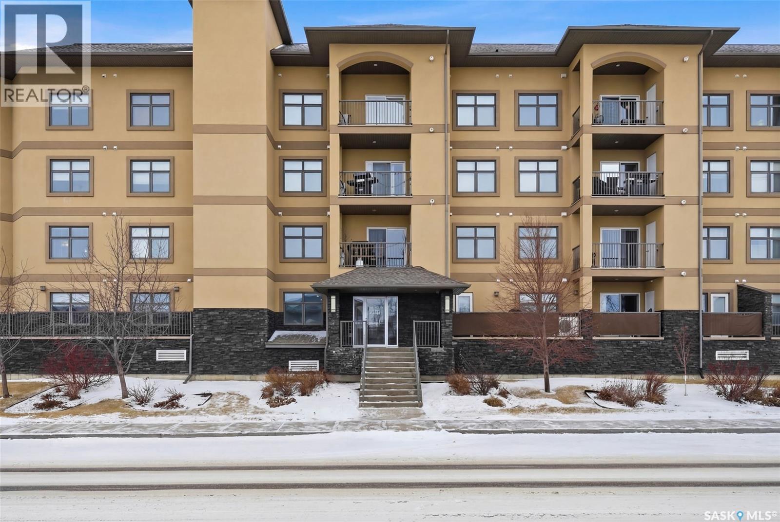 214 3630 Haughton Road E, Regina, SK - Outdoor With Balcony With Facade