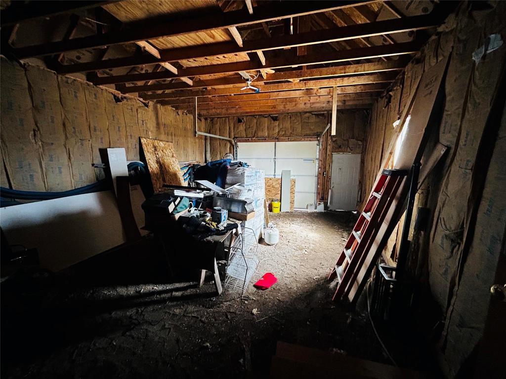 Inside of the attached garage. - Pierson, Manitoba