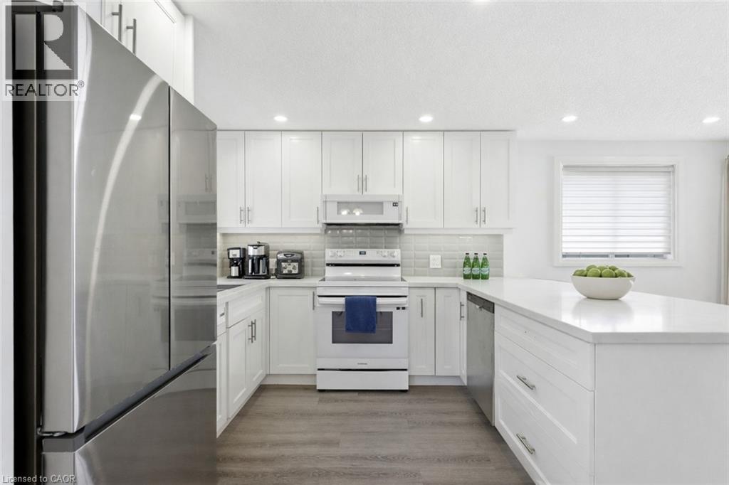 Virtually Staged - 16 Thornbush Crescent, Waterloo, ON - Indoor Photo Showing Kitchen