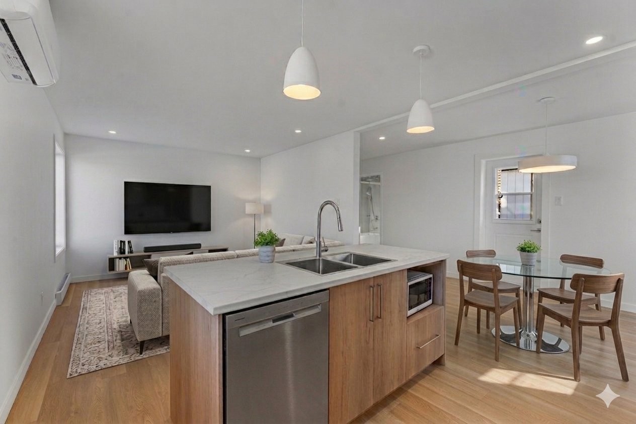 Cuisine - 78 Rue Longpré, Repentigny (Le Gardeur), QC - Indoor Photo Showing Kitchen With Double Sink