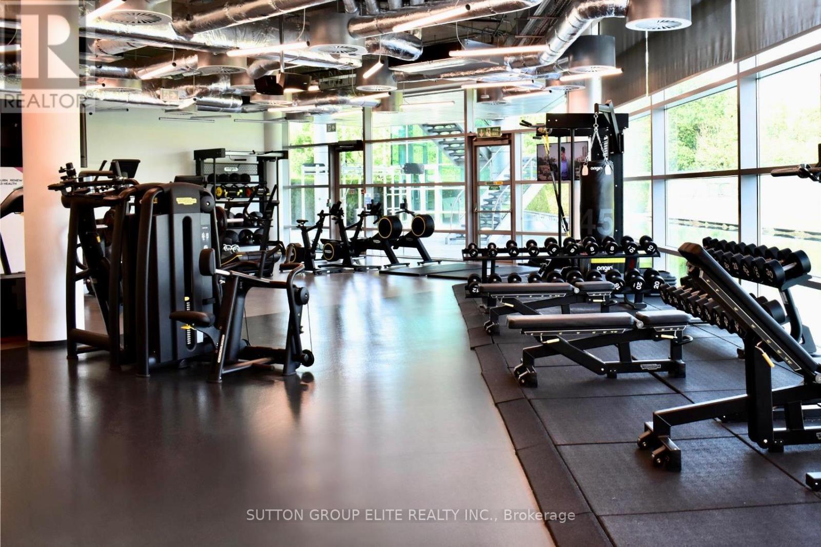 902 - 253 South Park Road, Markham, ON - Indoor Photo Showing Gym Room