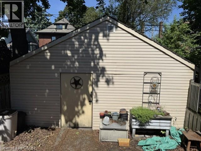 garage/workshop in backyard - 12 Leinster Avenue S, Hamilton, ON