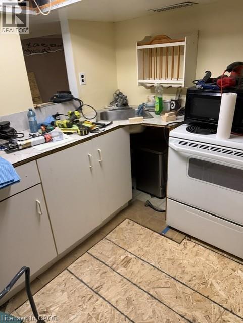 2nd kitchen in basement - 12 Leinster Avenue S, Hamilton, ON