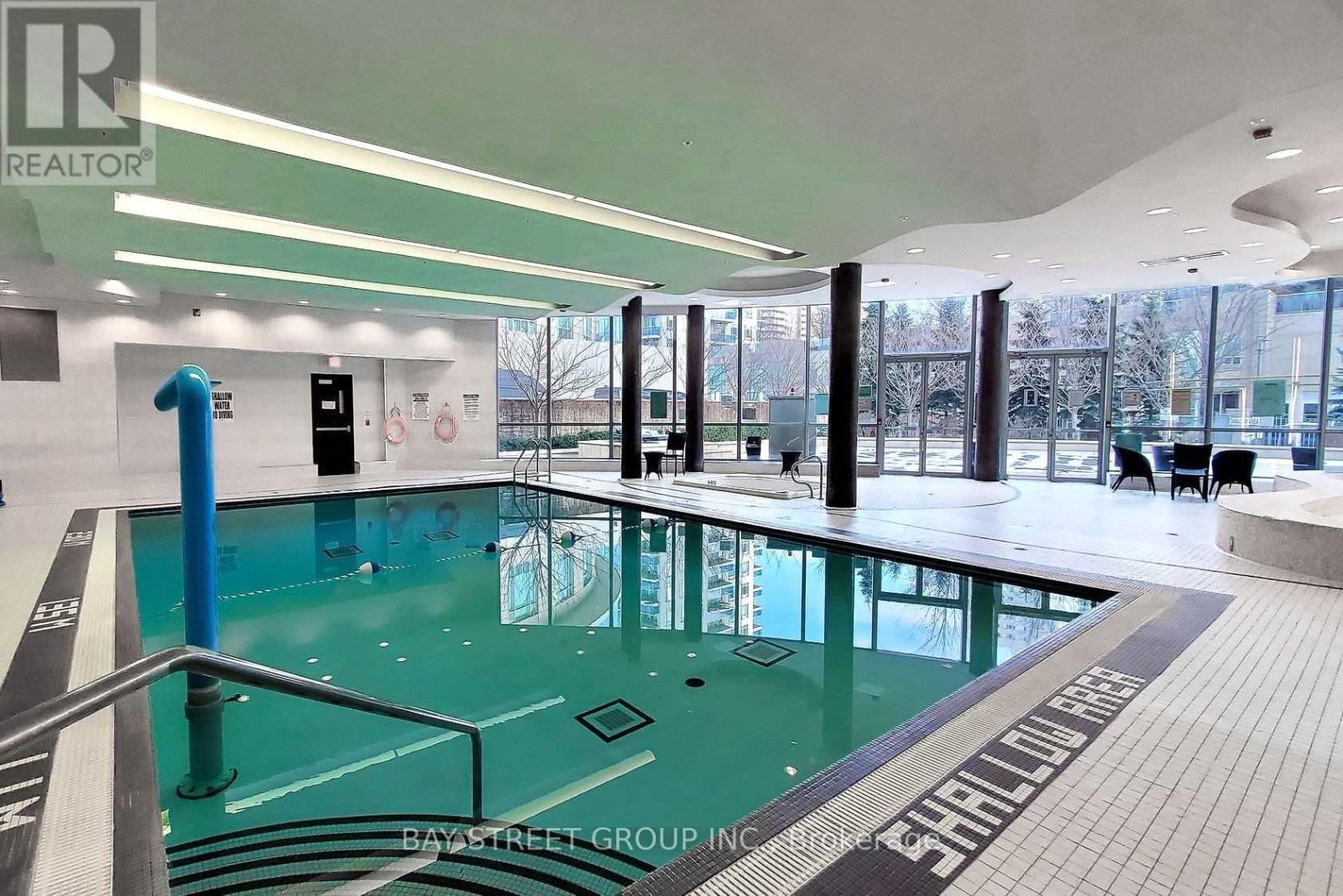 3608 - 50 Absolute Avenue, Mississauga, ON - Indoor Photo Showing Other Room With In Ground Pool