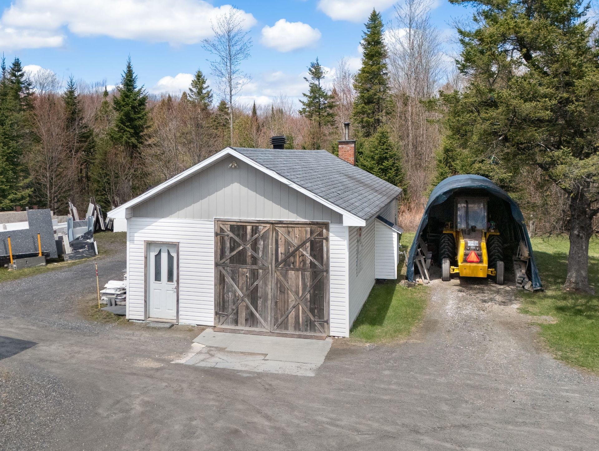 Garage - 6355 Ch. Stage, Stanstead-Est, QC - Outdoor