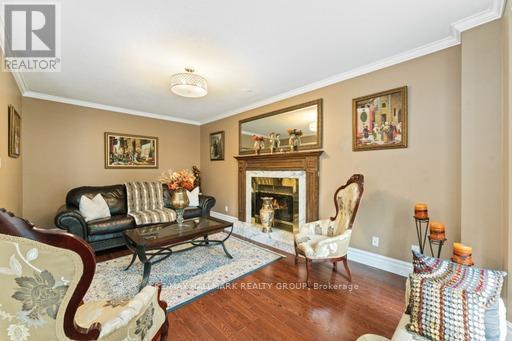 160 Sai Crescent, Ottawa, ON - Indoor Photo Showing Living Room With Fireplace