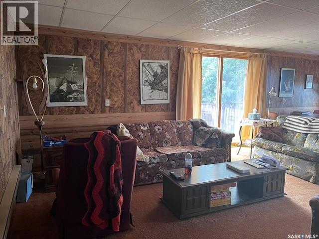 45 Snedden Crescent, Lake Diefenbaker, SK - Indoor Photo Showing Living Room