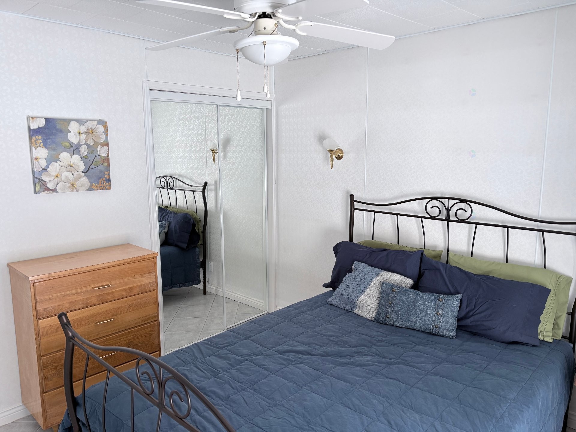 Chambre à coucher principale - 41 Route 138, Baie-Trinité, QC - Indoor Photo Showing Bedroom