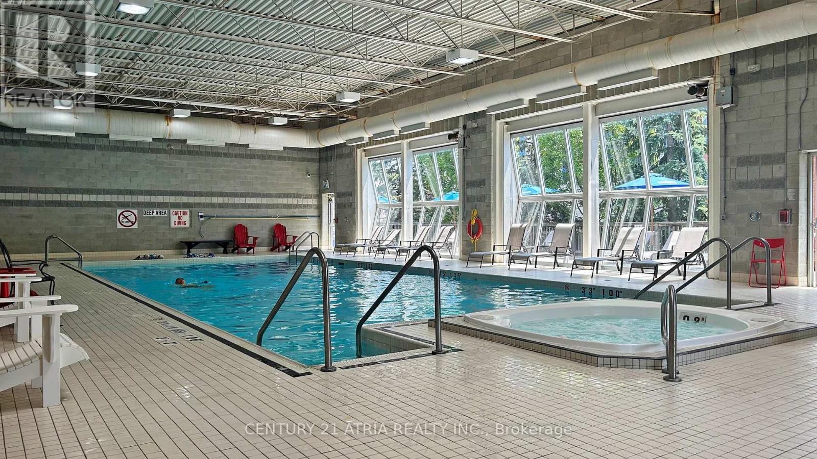 719 - 9015 Leslie Street, Richmond Hill, ON - Indoor Photo Showing Other Room With In Ground Pool