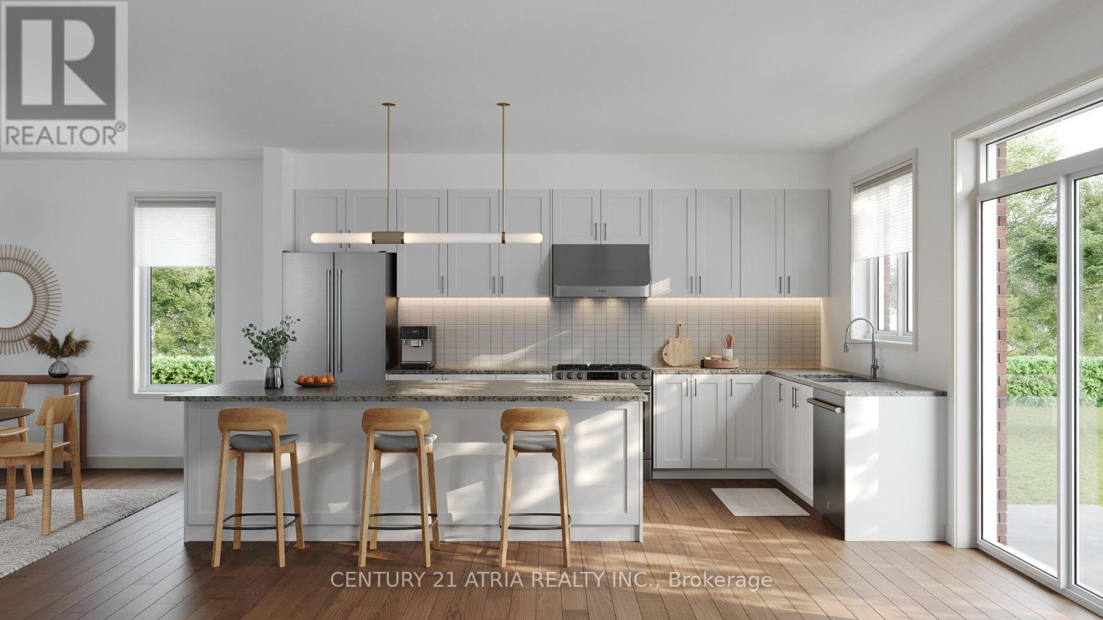 1444 Mayport Drive, Oshawa, ON - Indoor Photo Showing Kitchen With Upgraded Kitchen