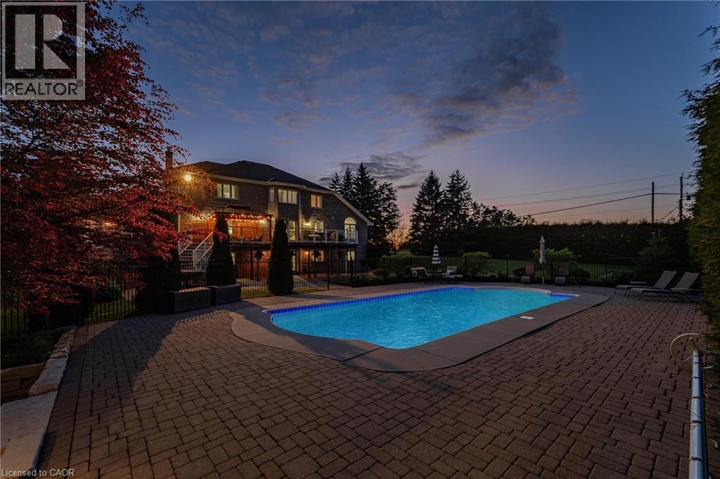 1 Brown Avenue, Cambridge, ON - Outdoor With In Ground Pool With Deck Patio Veranda