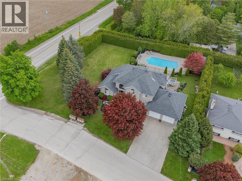 1 Brown Avenue, Cambridge, ON - Outdoor With In Ground Pool With View