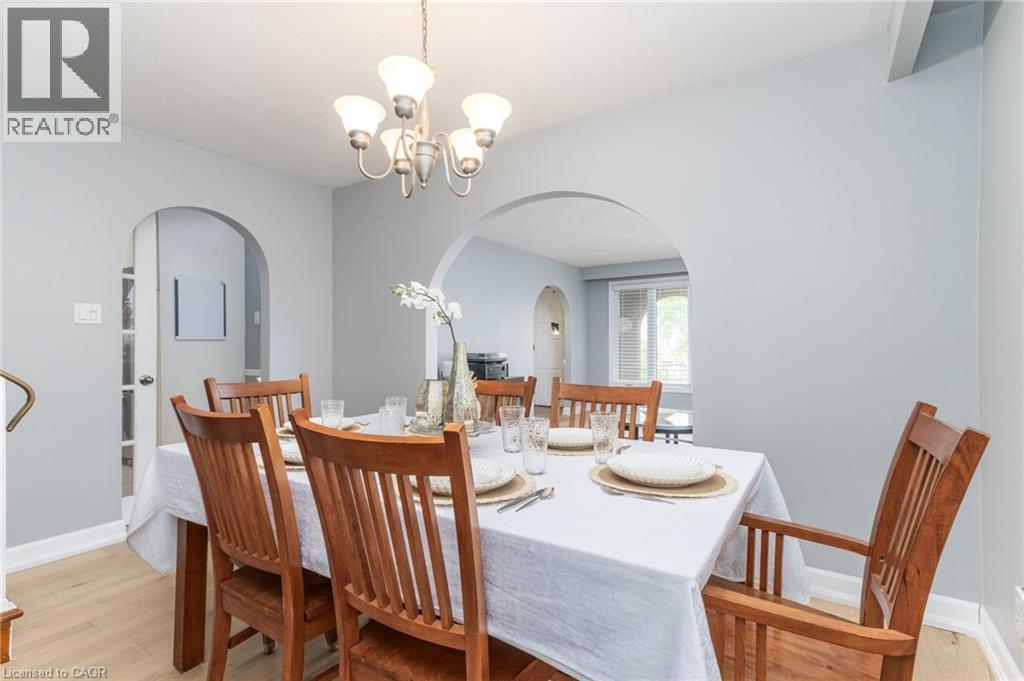 63 Lionsgate Avenue, Hamilton, ON - Indoor Photo Showing Dining Room