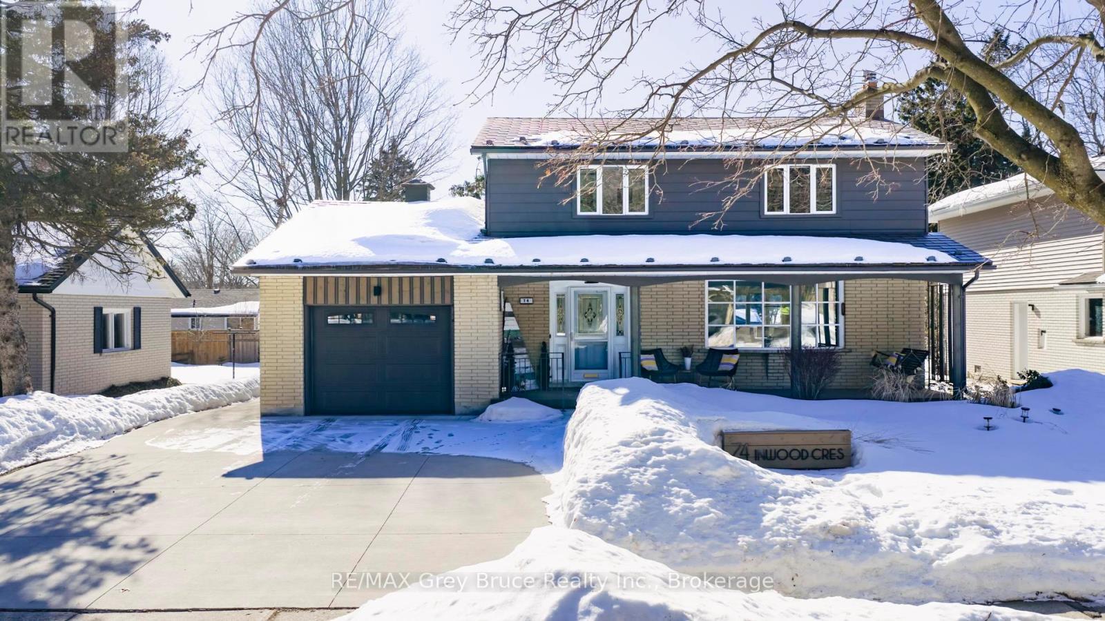 Winter Outside - Front - 74 Inwood Crescent, Kitchener, ON - Outdoor