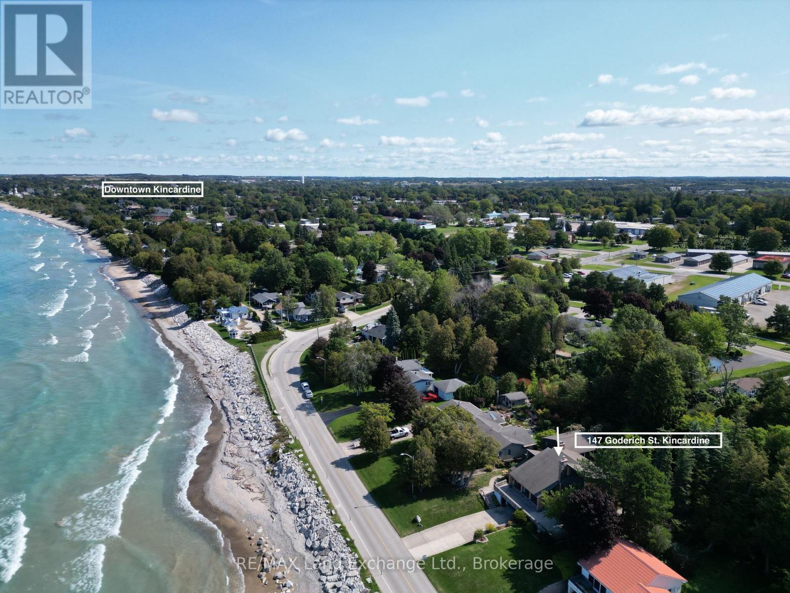 147 Goderich Street, Kincardine, ON - Outdoor With Body Of Water With View