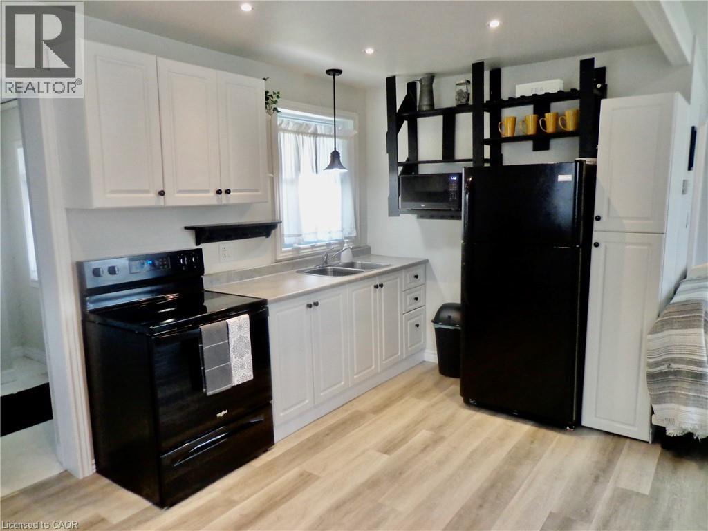 562 Beach Boulevard, Hamilton, ON - Indoor Photo Showing Kitchen With Double Sink