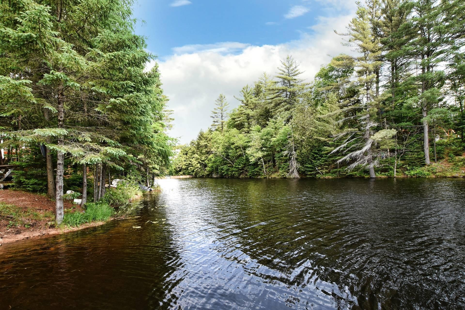 Accès au plan d'eau - Ch. Cambria, Gore, QC