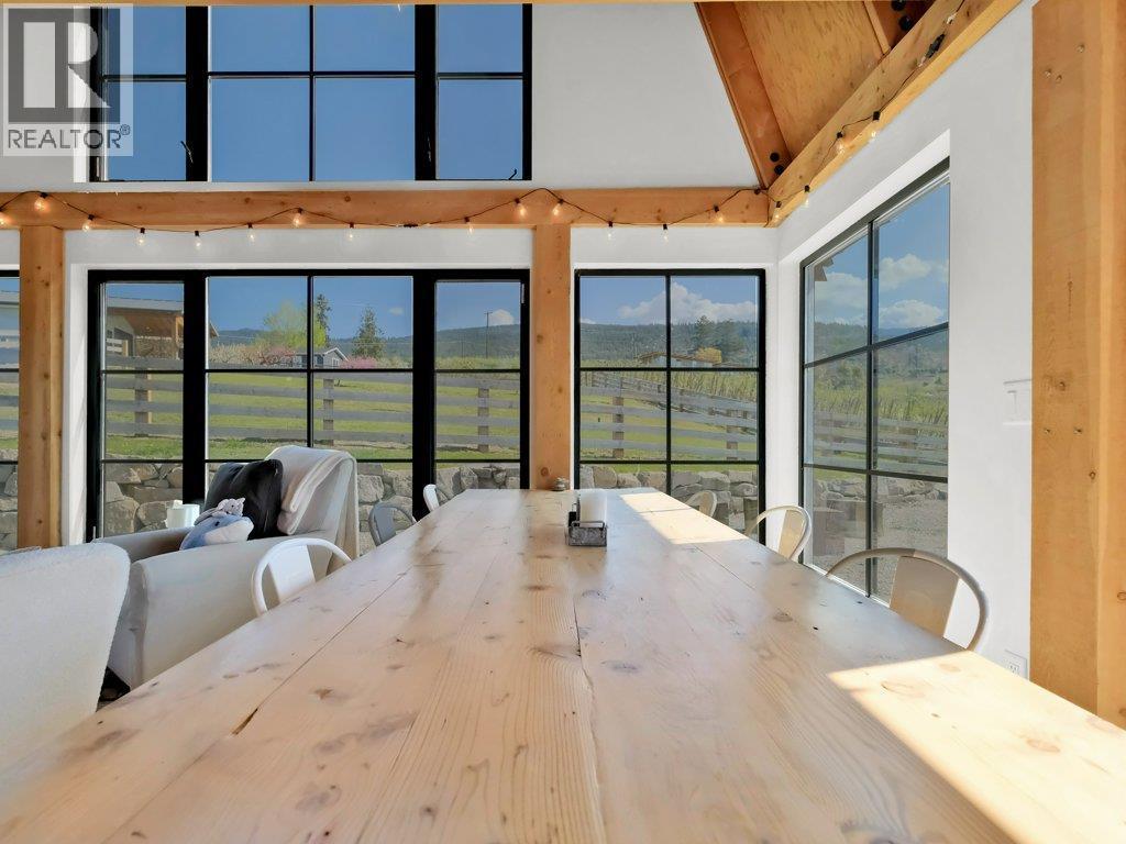 620 Boothe Road, Naramata, BC - Indoor Photo Showing Dining Room