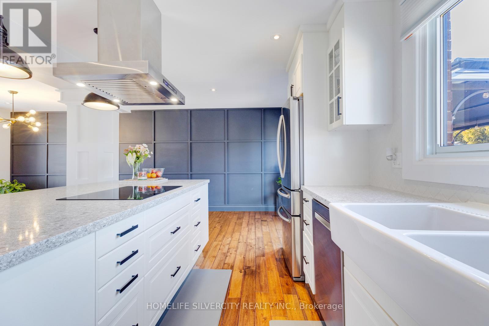 203 Montmorency Drive, Hamilton, ON - Indoor Photo Showing Kitchen With Upgraded Kitchen