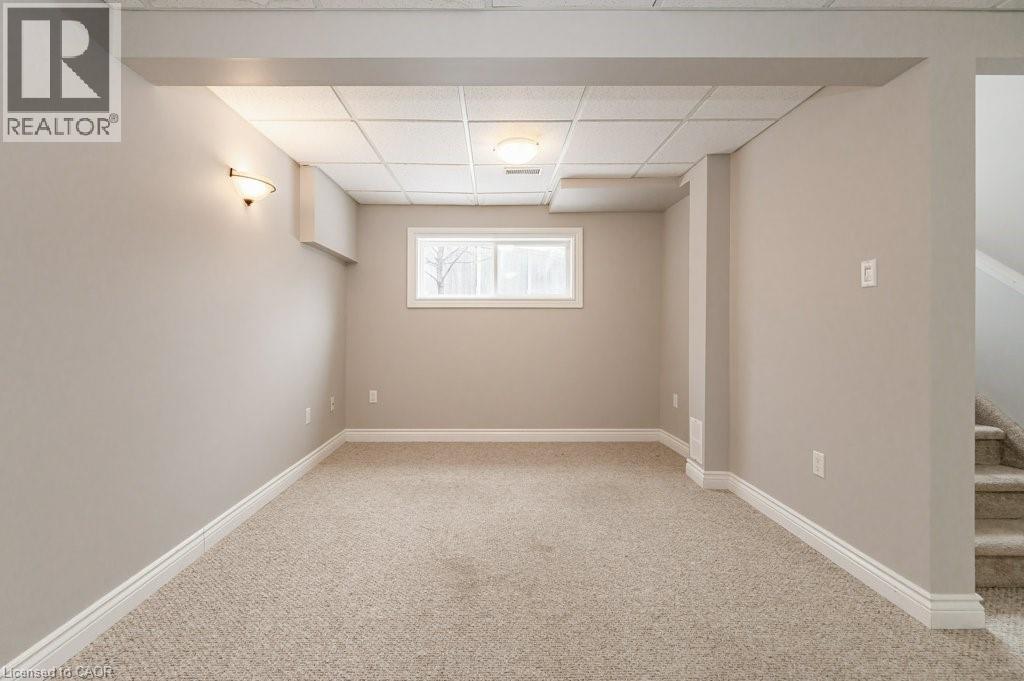 recreation room with large window - 39 Brookfield Crescent, Kitchener, ON - Indoor