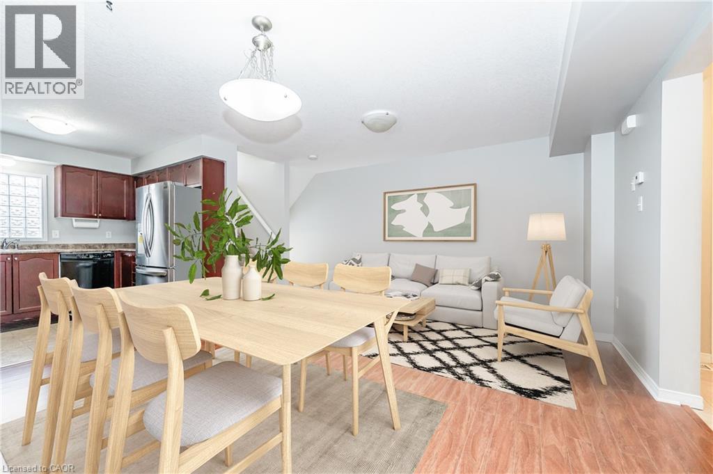 virtually staged - 39 Brookfield Crescent, Kitchener, ON - Indoor Photo Showing Dining Room