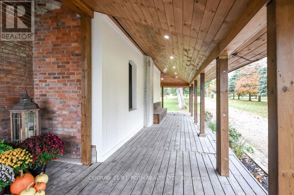 1803 Old Second Road N, Springwater, ON - Outdoor With Deck Patio Veranda With Exterior