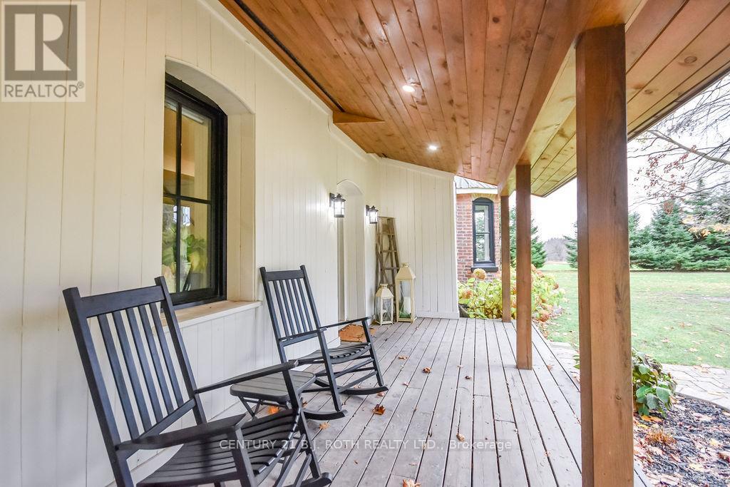 1803 Old Second Road N, Springwater, ON - With Deck Patio Veranda With Exterior