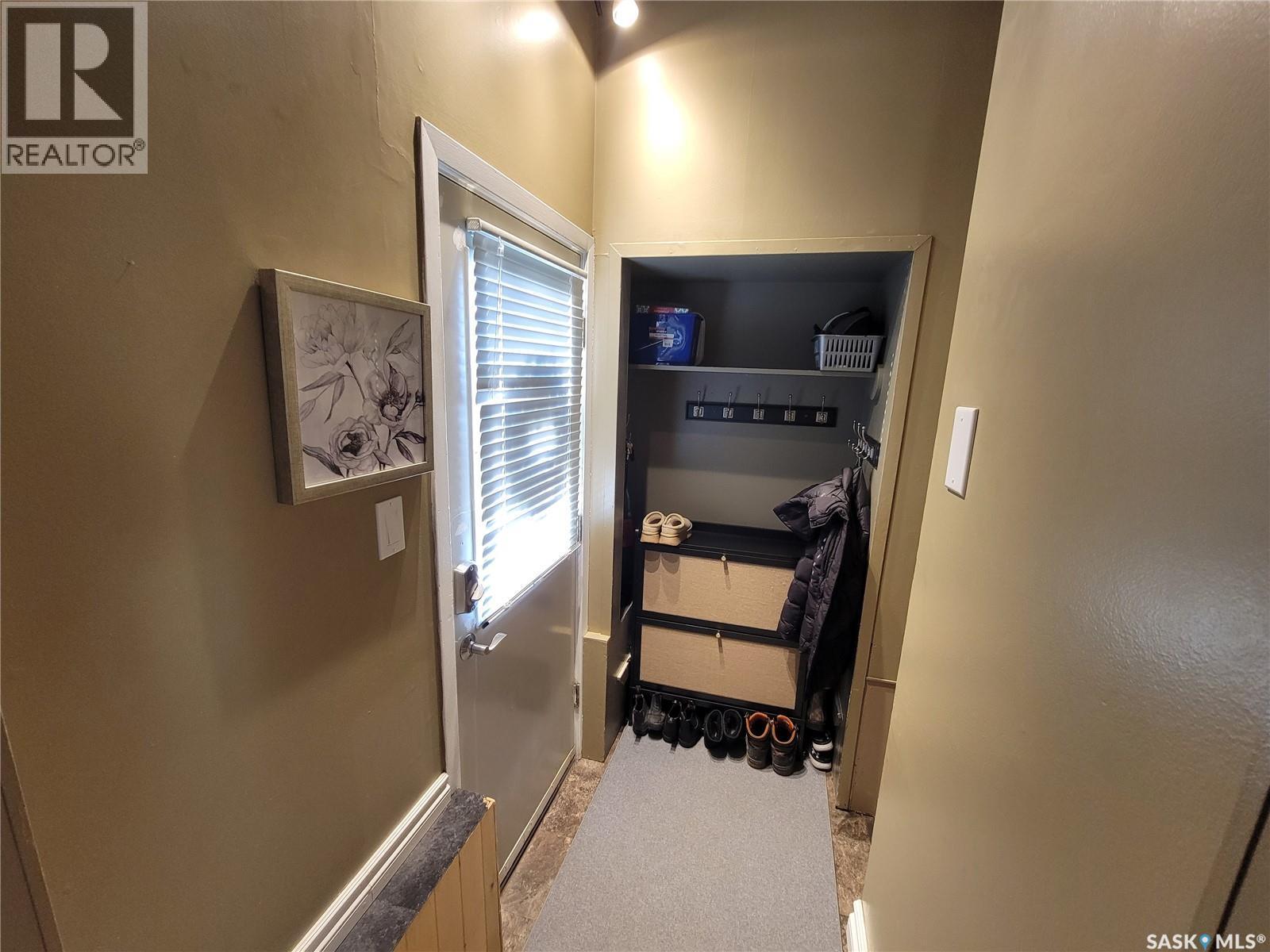 4812 Post Street, Macklin, SK - Outdoor With Deck Patio Veranda With Exterior