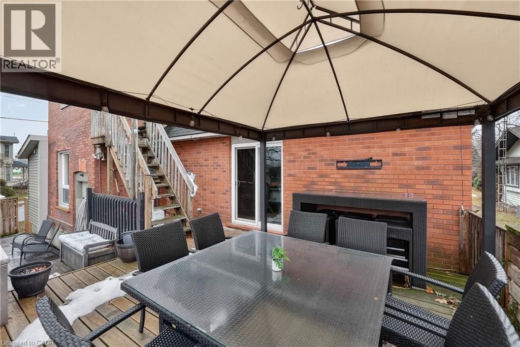 Pool & Deck (Summer) - 287 Main Street E, Grimsby, ON - Outdoor With Above Ground Pool
