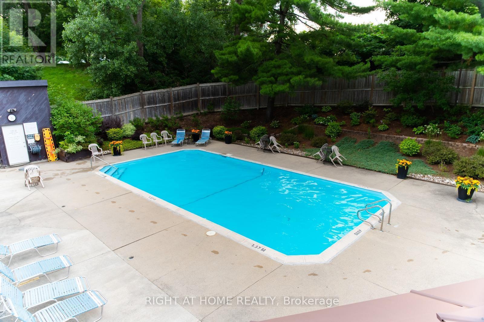 1516 - 2871 Richmond Road, Ottawa, ON - Outdoor With In Ground Pool With Backyard