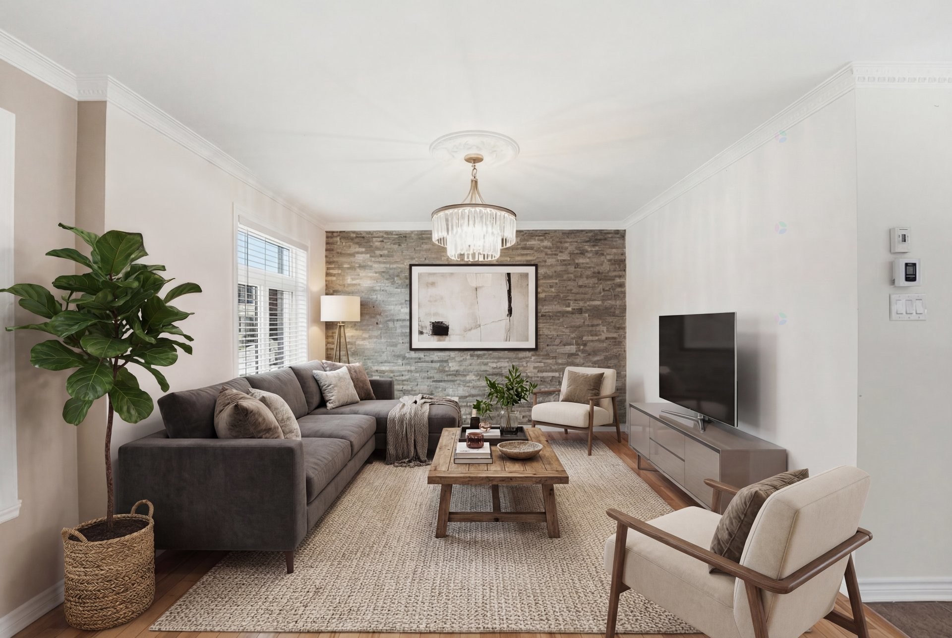 Salon - 3998 Rue Mousseau, L'Assomption, QC - Indoor Photo Showing Living Room