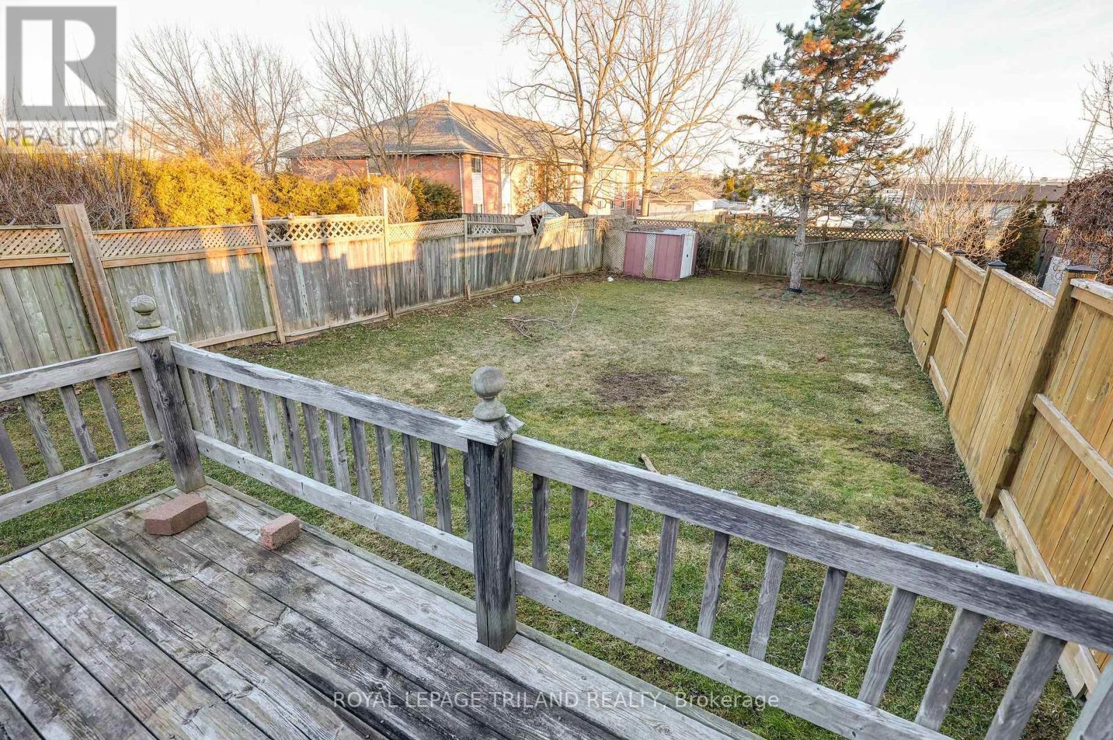 REAR - 378 HIGHVIEW DRIVE - ST. THOMAS - 378 Highview Drive, St. Thomas, ON - Outdoor